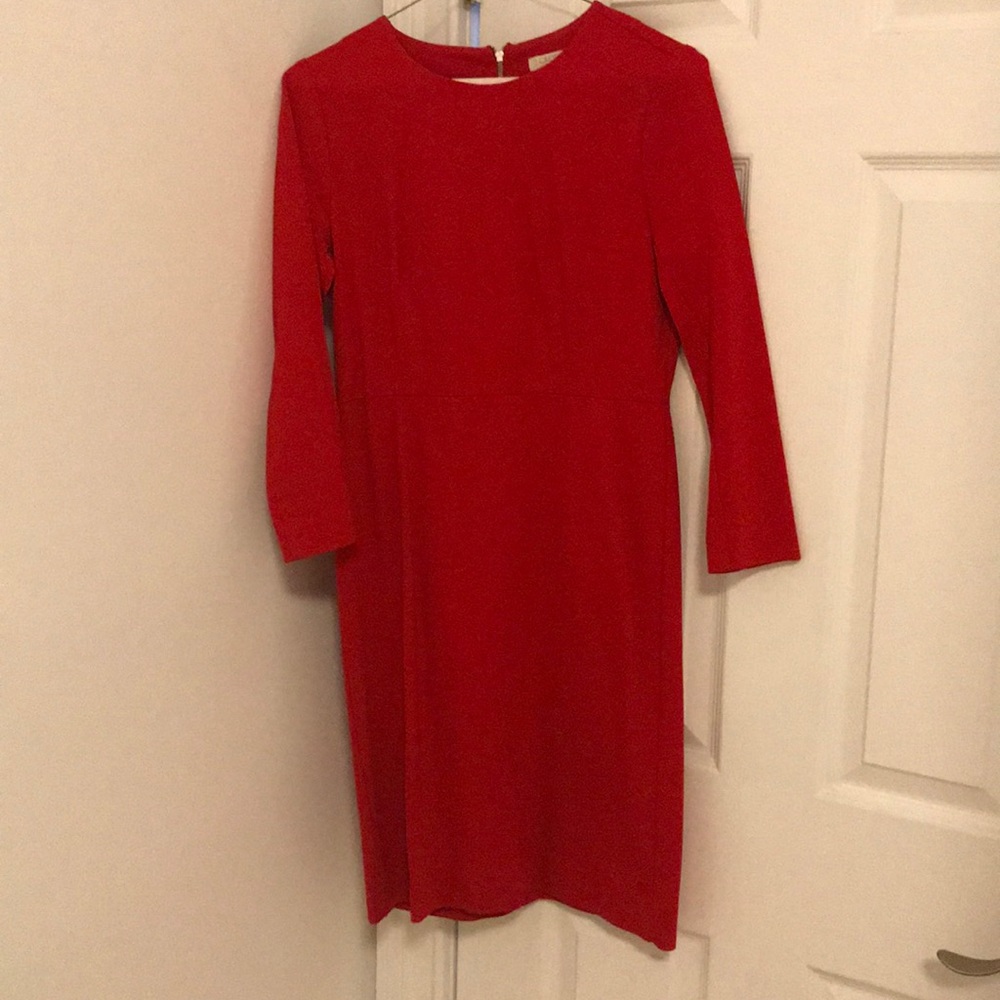 J. Crew Red Dress